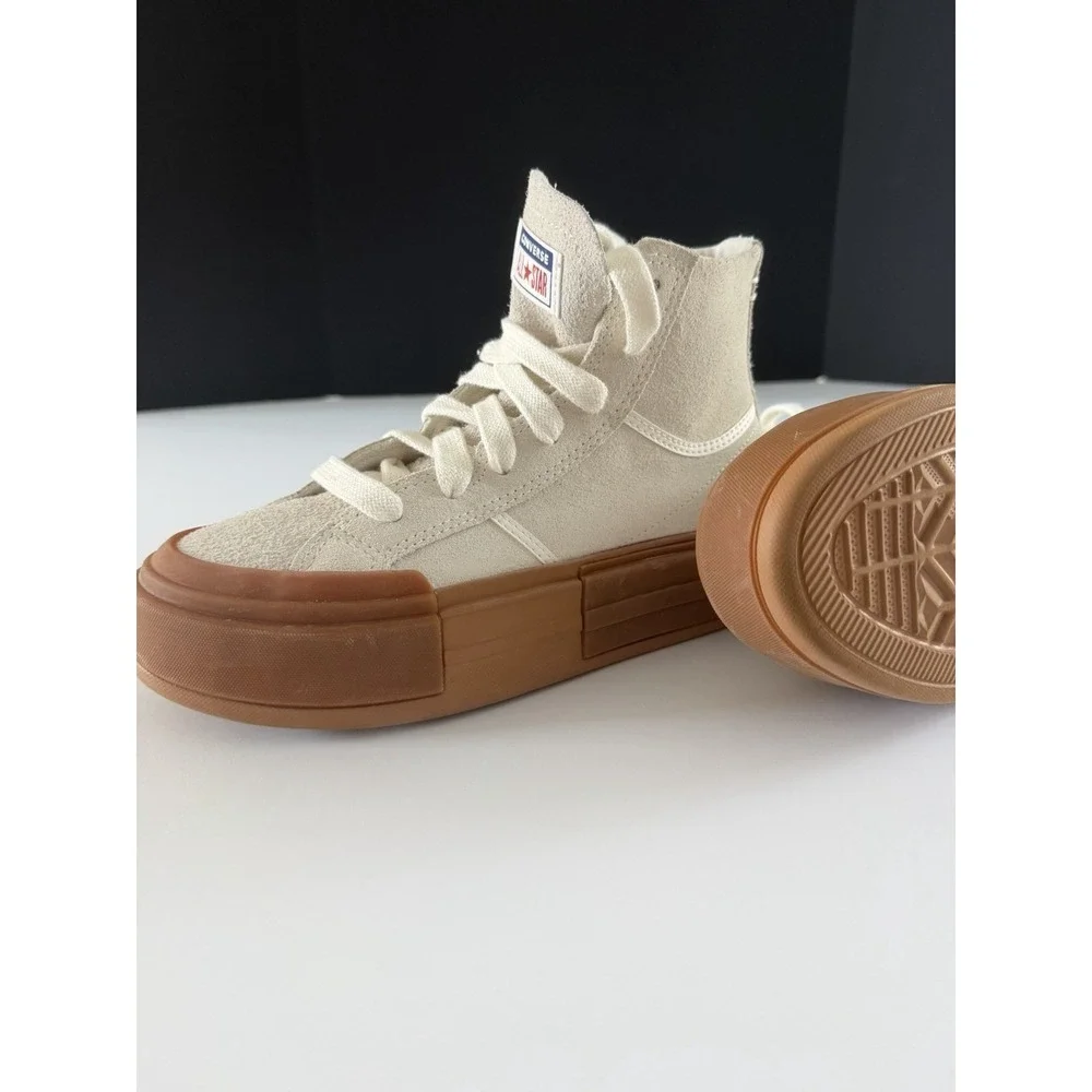 Converse Chuck Taylor All Star Lift Platform High Top Cream Gum Women 8 Men 6.5